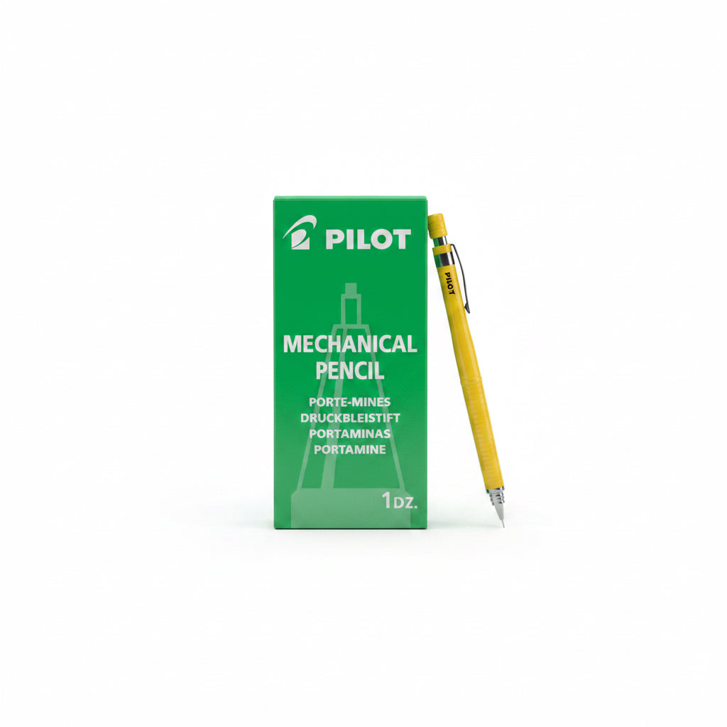 Pilot MECHANICAL PENCILS 1 Dz. H-323-Y / بايلوت أقلام ميكانيكية 1 دزينة H-323-Y