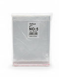 Clear self-sealing plastic bags 100 pcs No.5 / أكياس بلاستيكية شفافة ذاتية الإغلاق – 100 قطعة – رقم 5