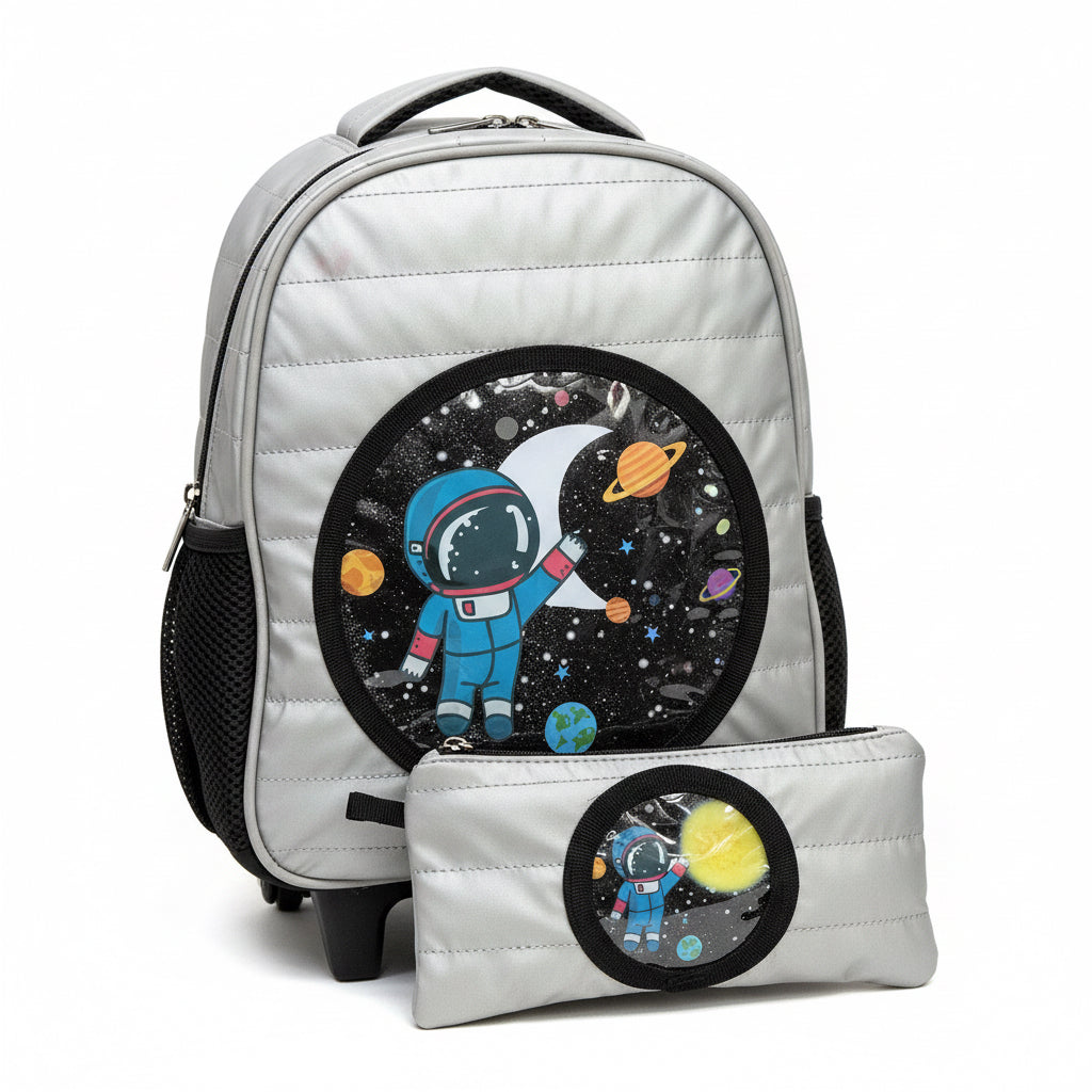 Trolley school backpack Kids / حقيبة مدرسية للأطفال بعجلات (ترولي)