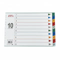 EXCEL 10 Color Index A3 / فواصل فهرسة EXCEL ملونة (10 ألوان) مقاس A3