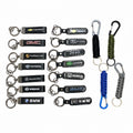 Black Leather Keychain / ميدالية مفاتيح من الجلد الأسود