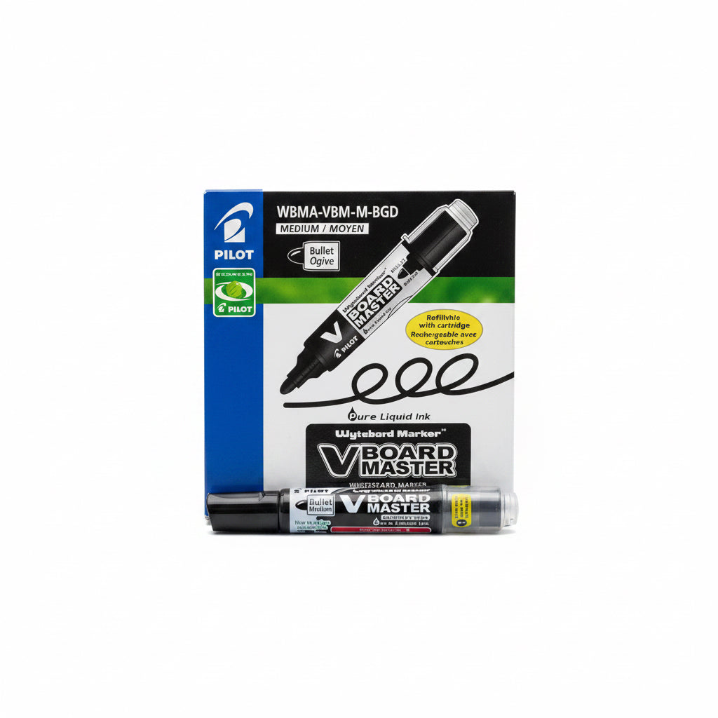 Pilot VBOARD MASTER Black 12 pcs Bullet