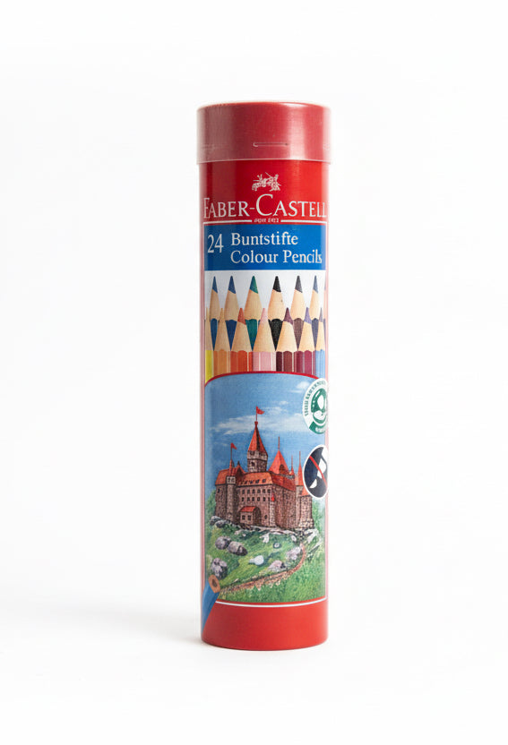 Faber Castell 24 Buntstifte Colour Pencils / فابر كاستل 24 قلم تلوين بونتشتيفته