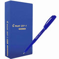 PILOT BP-01, MEDIUM 1.0 BALL POINT PEN 1 Dz. Blue / قلم حبر جاف بايلوت BP-01 مقاس متوسط 1.0 عدد 1 دزينة أزرق