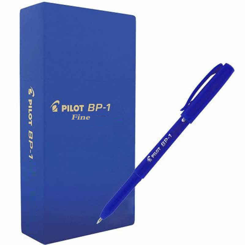 PILOT BP-1, FINE 0.7 BALL POINT PEN 1 Dz. Blue /قلم حبر جاف بايلوت BP-1 مقاس رفيع 0.7 عدد 1 دزينة أزرق