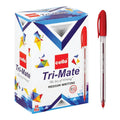Cello Tri-Mate Ball Pens – Red (Pack of 50) / سيليو تراي-ميت أقلام 50 أحمر
