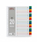Excel A4 20 Index / إكسل A4  – فهرس من 20 فاصل