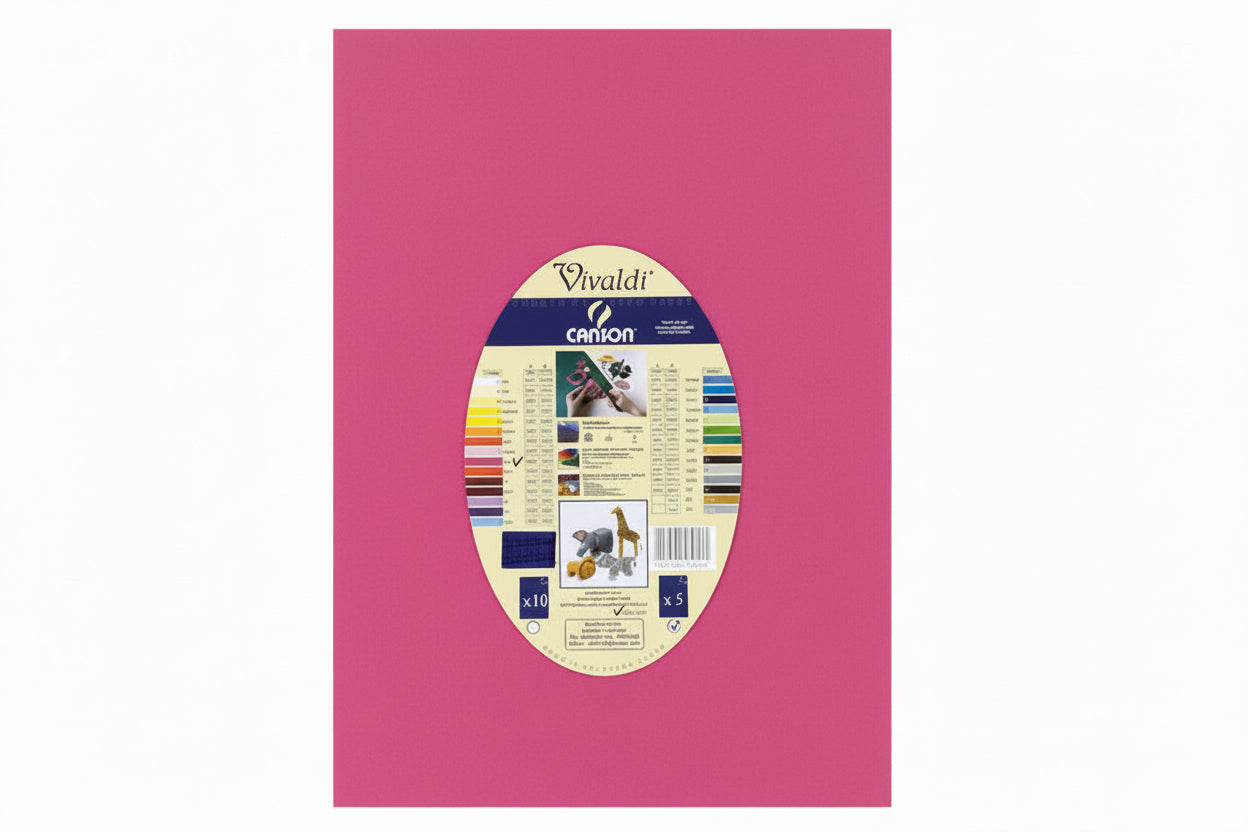Vivaldi Canson paper A3 185 gsm 5x / ورق كانسون فيفالدي 185 جم/م² ×5 A3