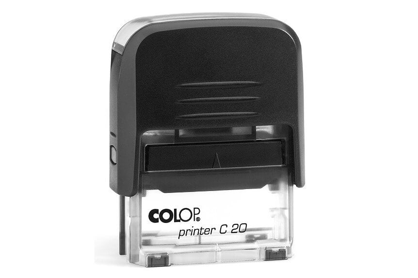 COLOP Printer C 20 Stamp Black / ختم كولوب ذاتي التحبير موديل Printer C 20 – أسود