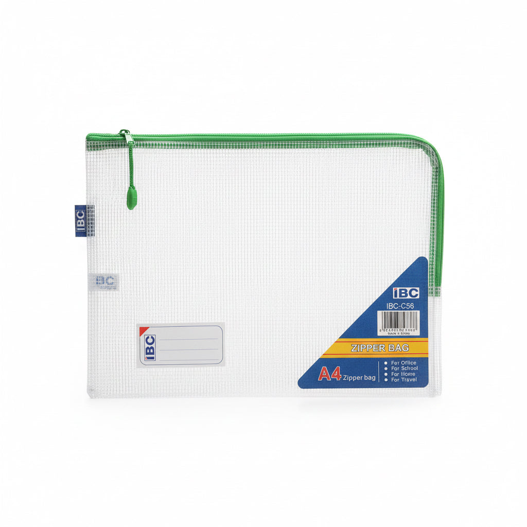 IBC A4 Zipper bag / حقيبة بسحّاب IBC ‏A4