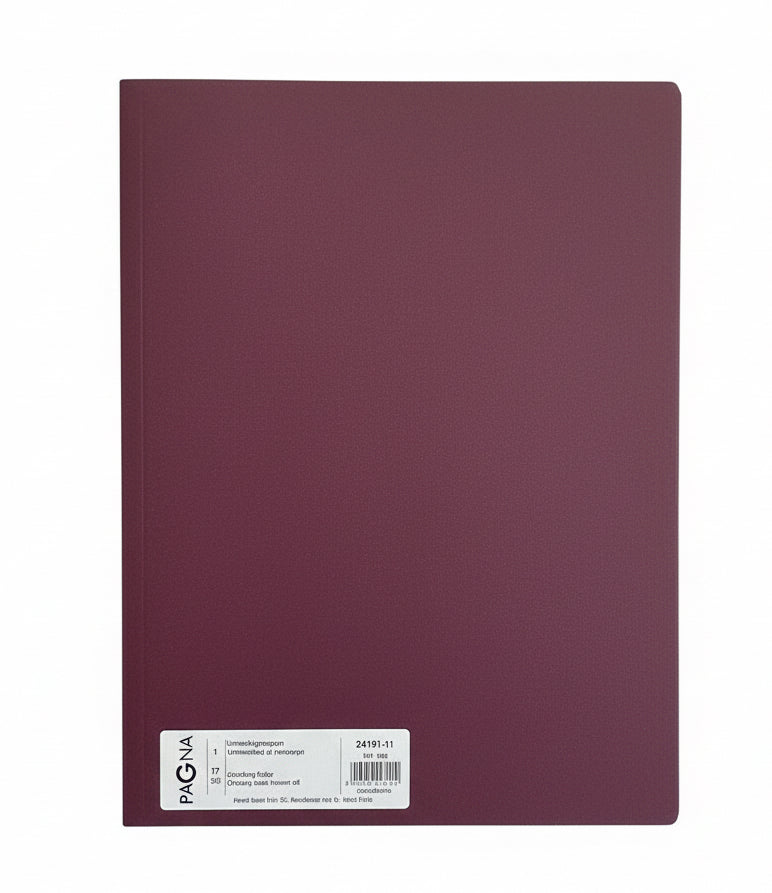 PAGNA Signature folder 20 comp fabric / ملف PAGNA سيغنتشر بـ20 جيبًا من القماش