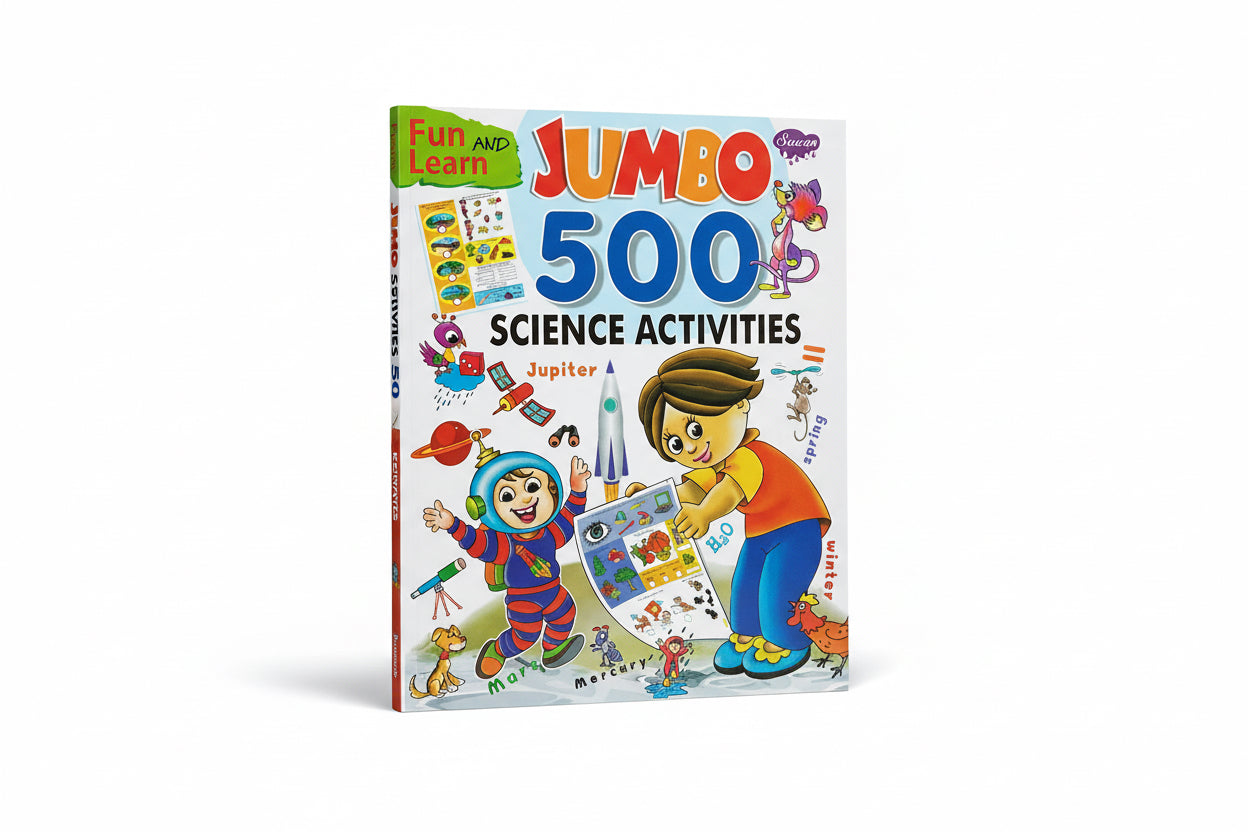 Jumbo 500 Science Activities / 500 نشاطًا علميًا ضخمًا