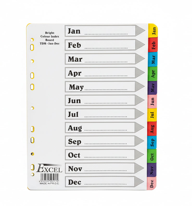 EXCEL months Divider / فواصل شهور EXCEL