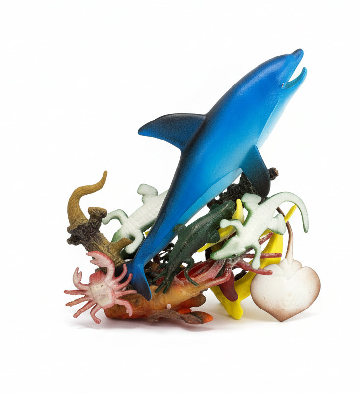 Plastic Ocean animals / حيوانات بحرية بلاستيكية