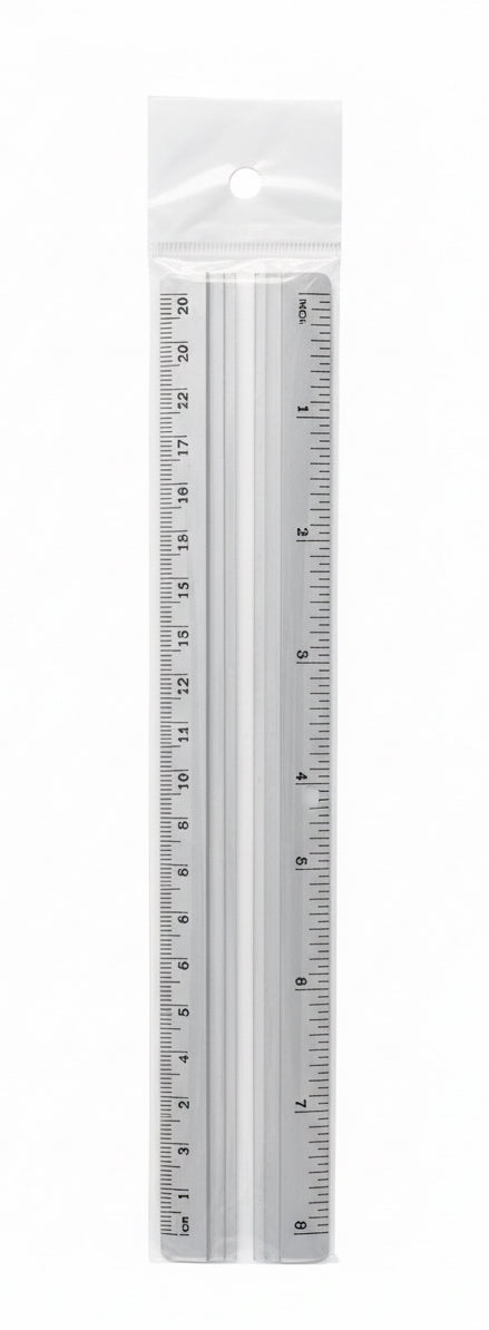 Aluminium Ruler 20 cm / مسطرة ألمنيوم ٢٠ سم