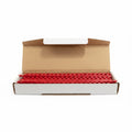 ATLAS Plastic Combs Red A4, 100 Pcs / مشطات بلاستيكية أطلس A4، ١٠٠ قطعة