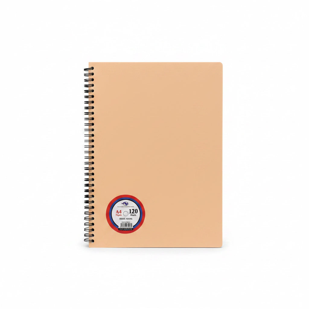 Notebook 120 sheets A4 Arabic / دفتر – 120 ورقة – مقاس A4