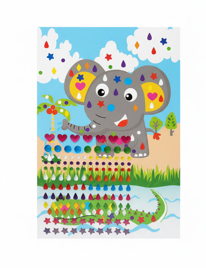 Colour sticker / ملصق ملوّن