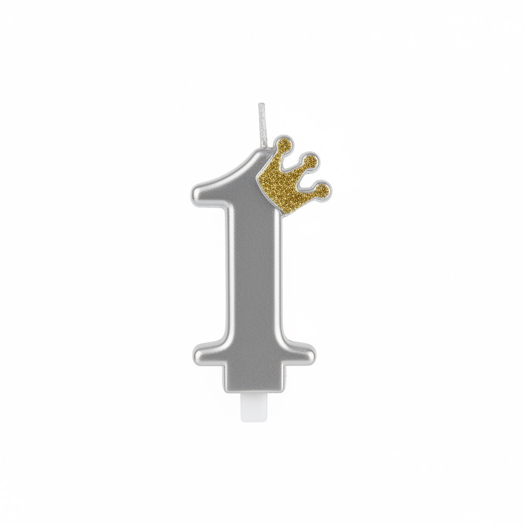 Party candles Silver / شموع حفلات – فضية