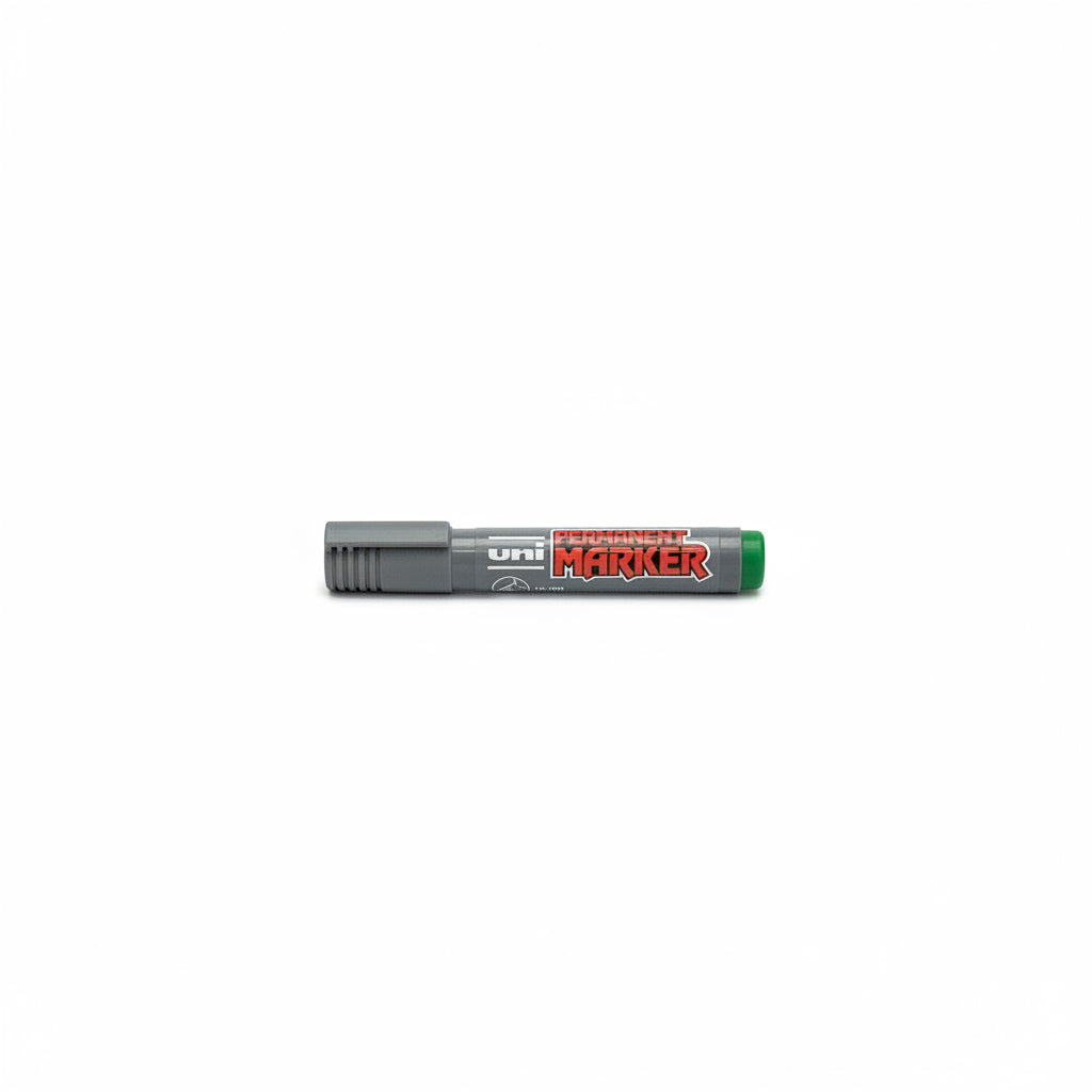 Uni Permanent Marker Green / يوني ماركر دائم