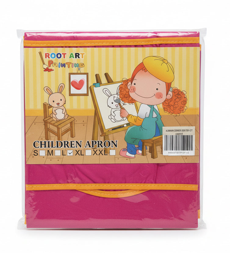 Root Art PAINTING Children APRON/ روت آرت للرسم مريلة أطفال