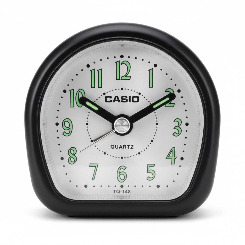 CASIO BEEP ALARM TQ-148 Black / منبه كاسيو بصوت تنبيه TQ-148