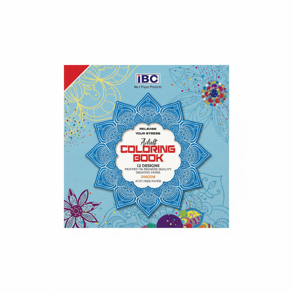 IBC Adult Coloring Book / كتاب تلوين للكبار IBC