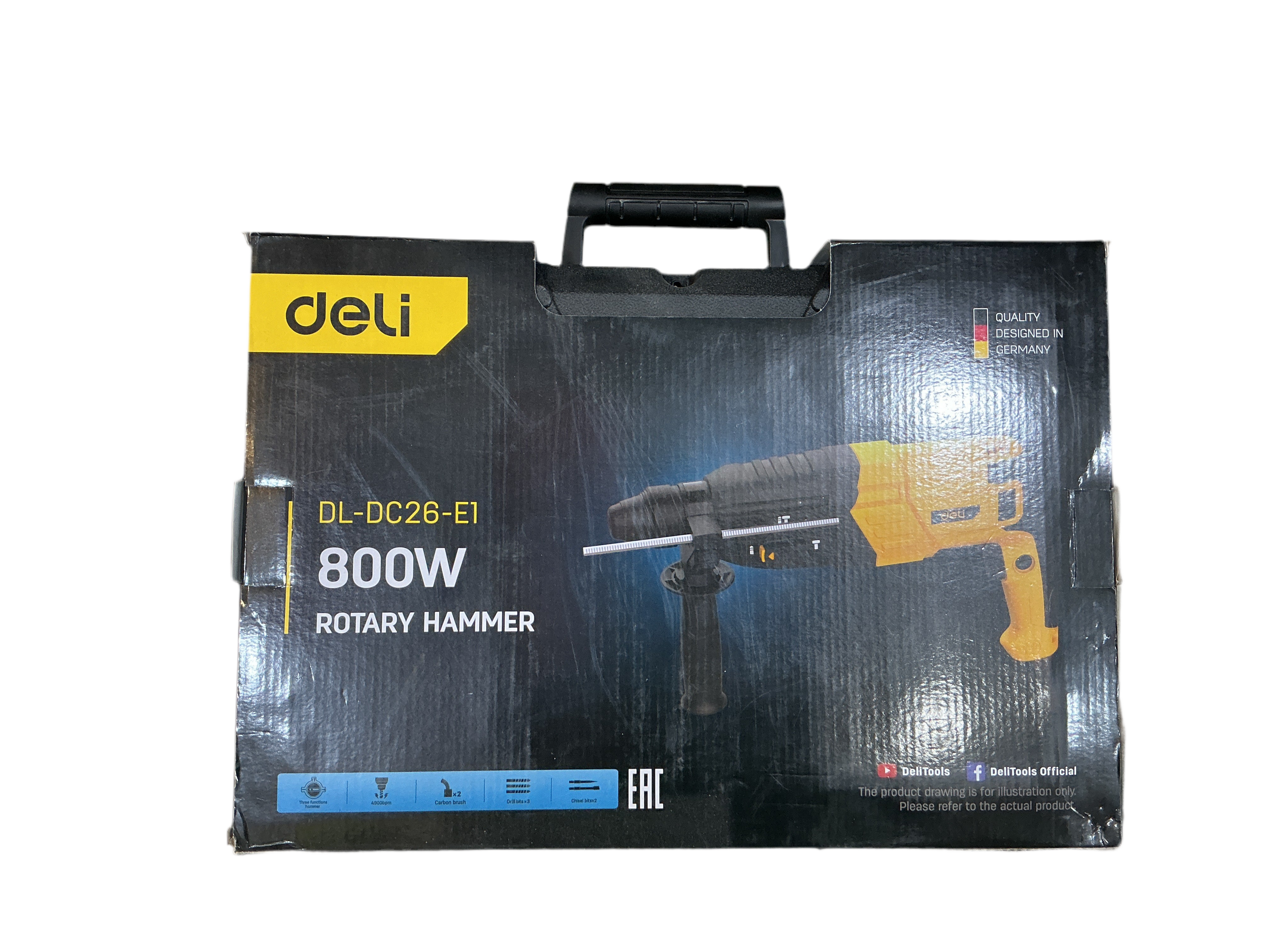deli ROTARY HAMMER 800W / شاكوش دوّار ديلي 800 واط