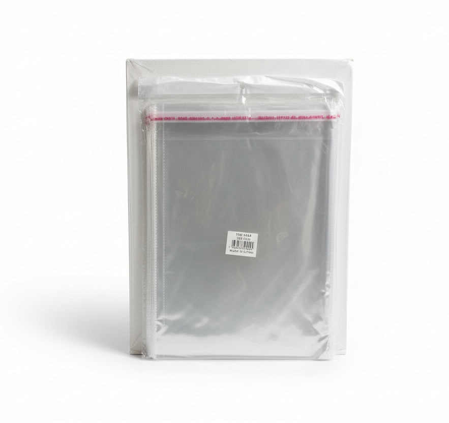 Clear plastic bags HM-1444 100 Pcs / أكياس بلاستيكية شفافة HM-1444 عدد 100
