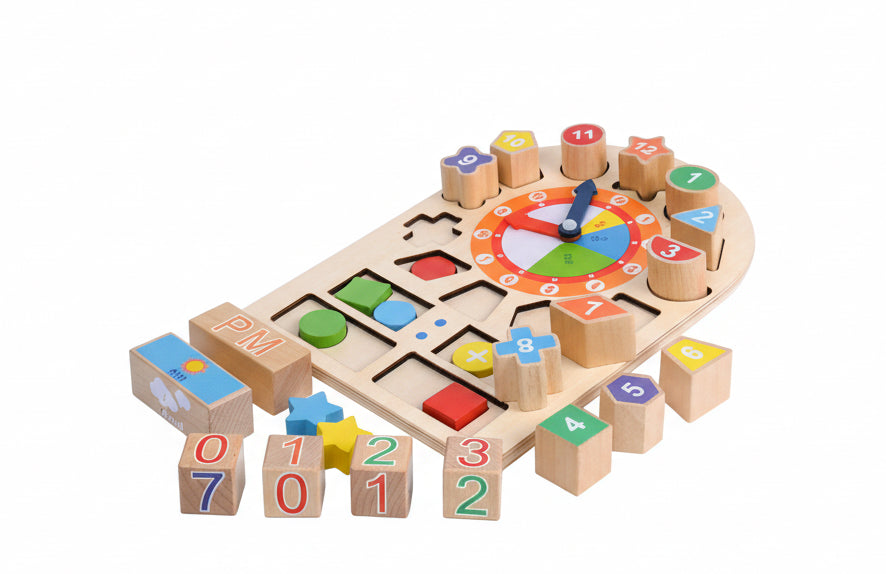 The building blocks clocks / ساعات مكعبات البناء