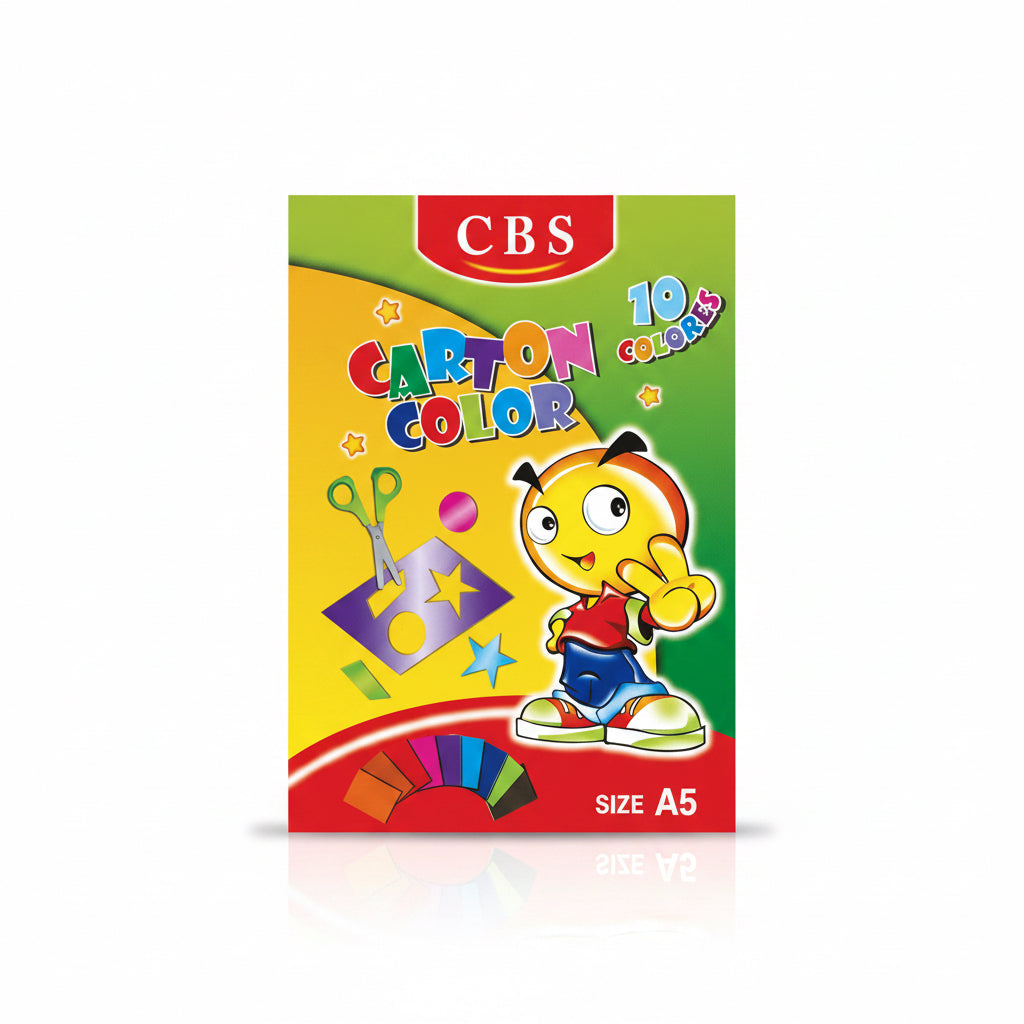 CBS Carton color 10 Coloures / كرتون CBS ملوّن 10 ألوان