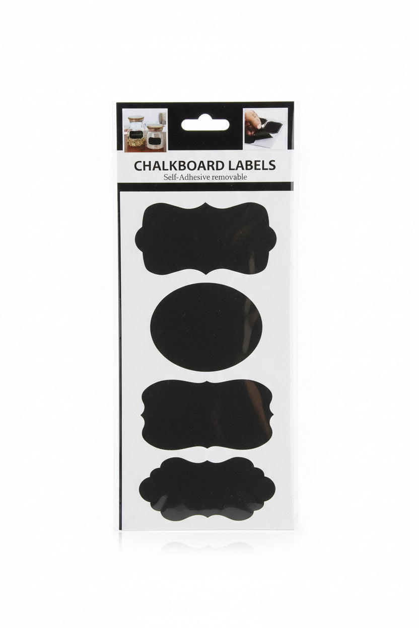 CHALKBOARD LABELS / ملصقات لوح طباشيري