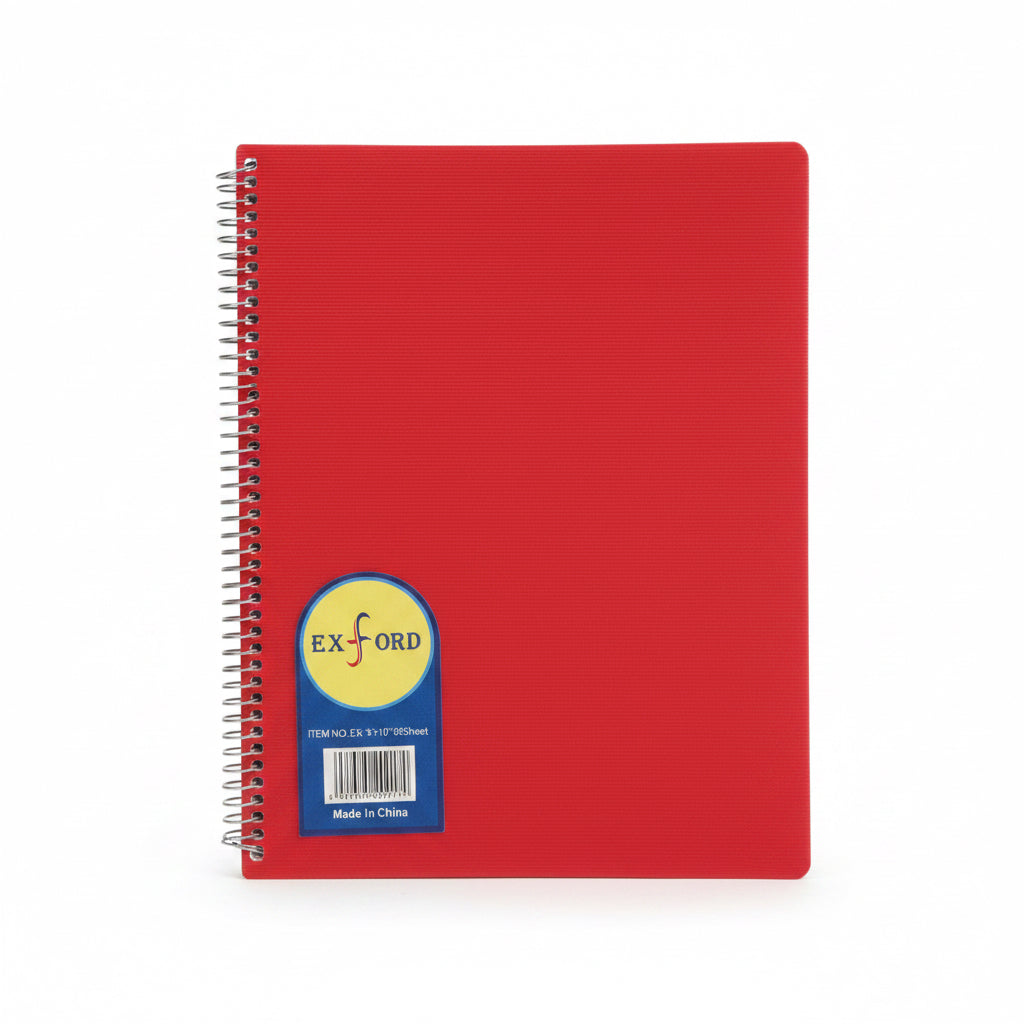 Exford 80 Sheets Notebook 8x10" / دفتر Exford، 80 ورقة، مقاس 8×10 بوصة