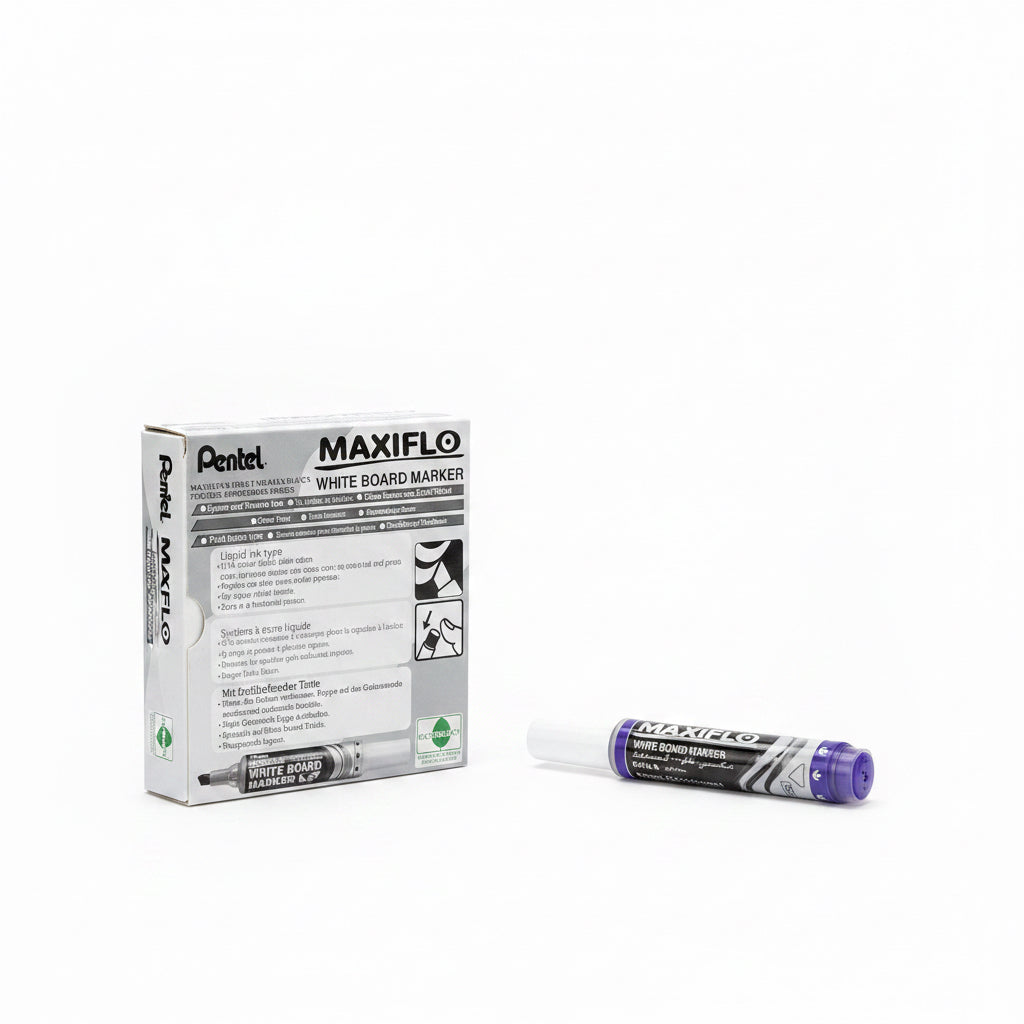 MAXIFLO Whiteboard Marker Purple 1 DOZ / ماركر ماكسيفلو للسبورة البيضاء بنفسجي