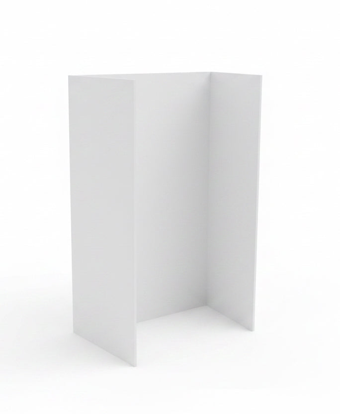 FOLDED FOAM BOARD White 5x500x700mm / لوح فوم أبيض مطوي 5×500×700 مم