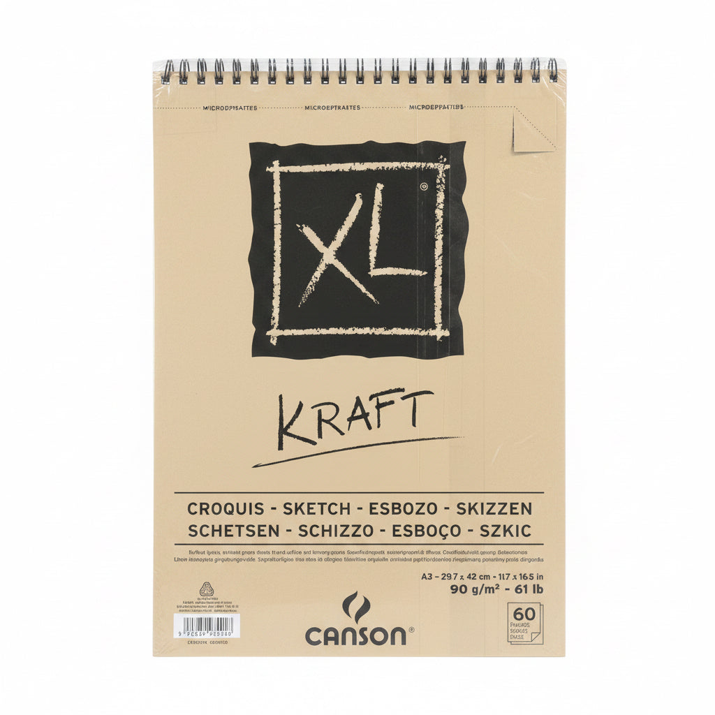 Canson XL KRAFT Sketch 90 gm² 60 sheets / كانسون XL كرافت سكتش 90 جم/م²