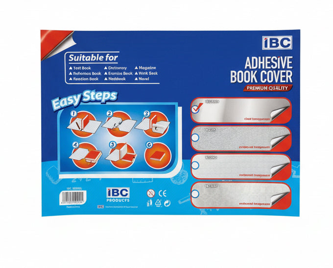 IBC Adhesive Book cover x10 / IBC أغطية كتب لاصقة ×10