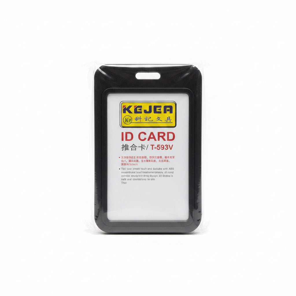 KEJEA ID CARD Cover Black T-593V 5 pc