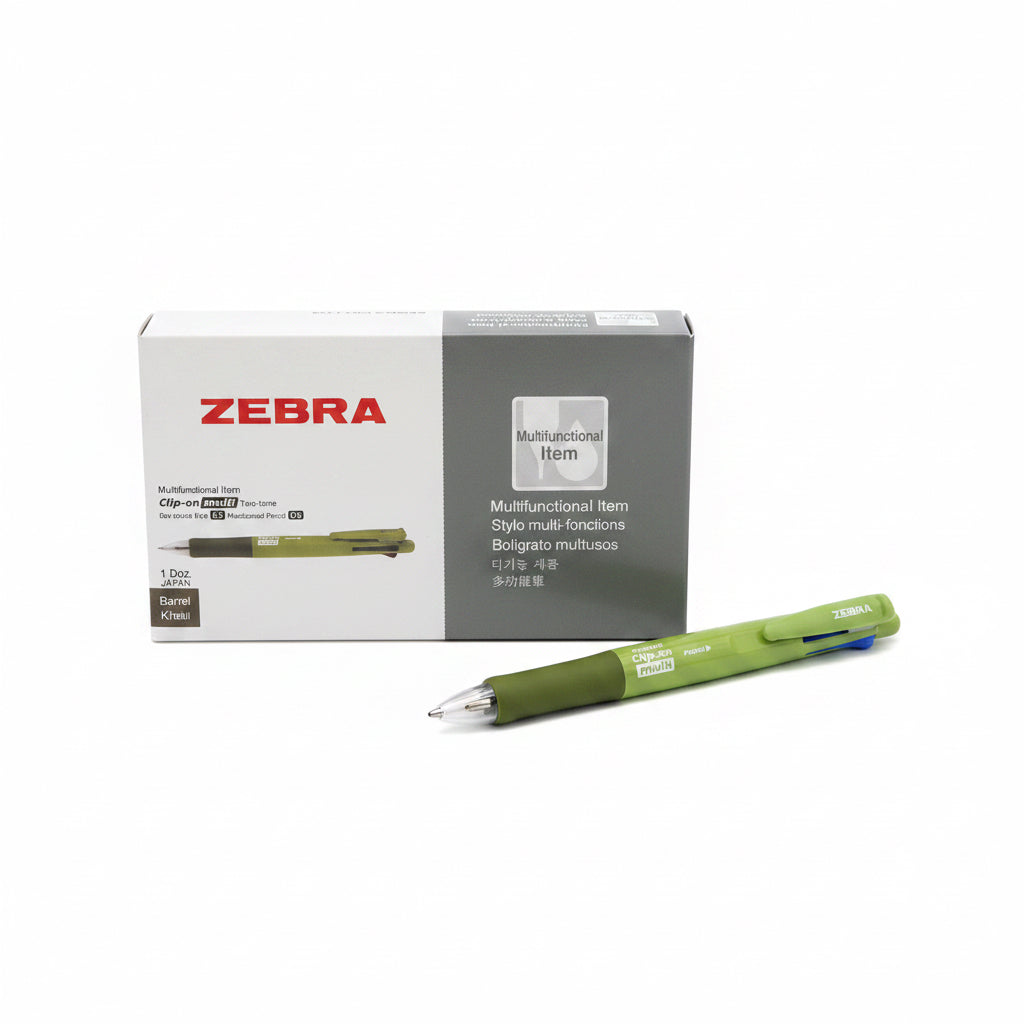 Zebra Multifunctional item clip-on multi Two-tone x12 / زيبرا عنصر متعدد الوظائف مشبك متعدد ثنائي اللون ×12