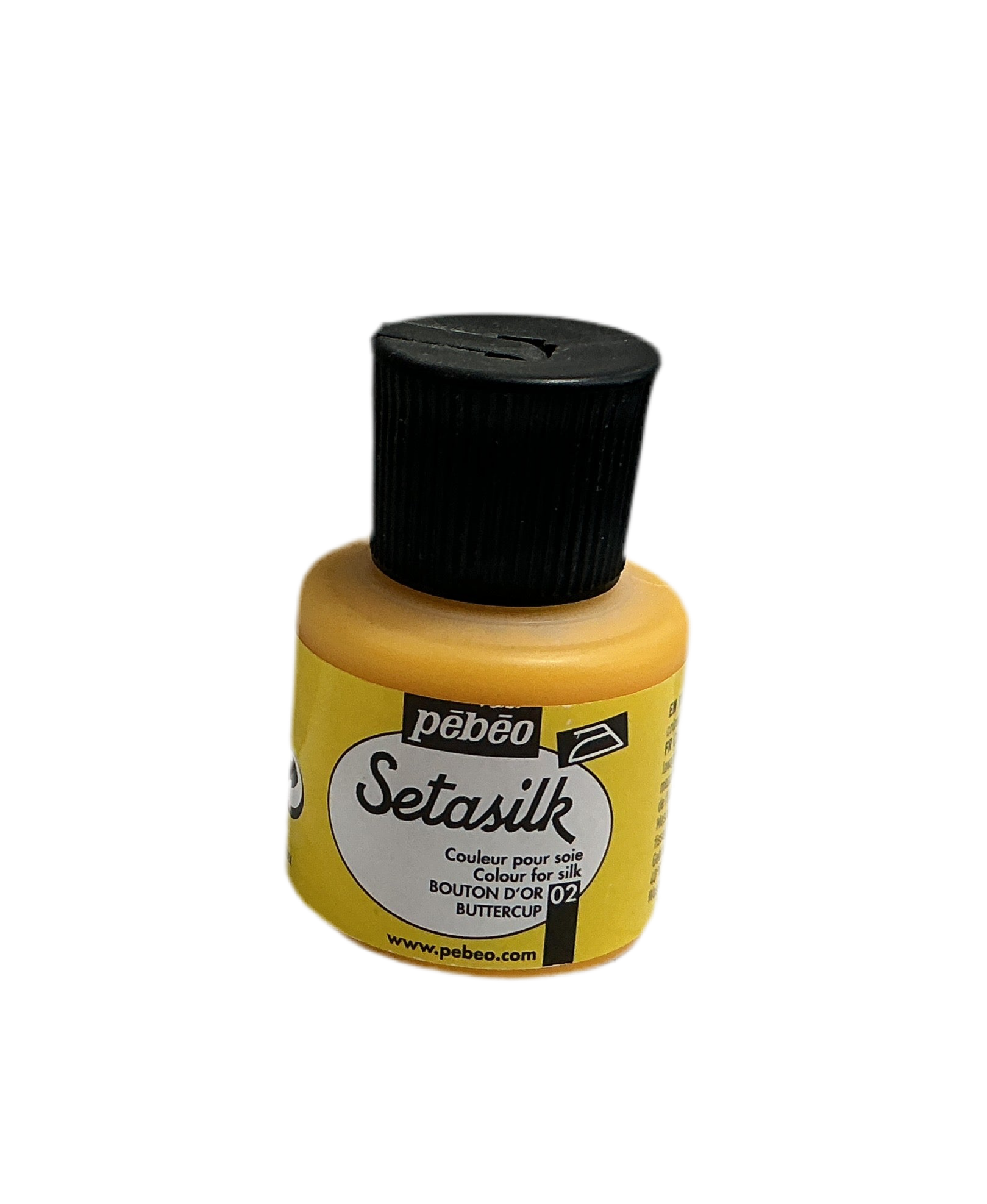 pebeo Setasilk 02 Buttercup / بيبو سيتا سيلك 02 أصفر زبدي