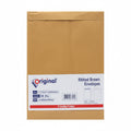 Original Ribbed Brown Envelopes 17.5"x14.25" 50 pcs.