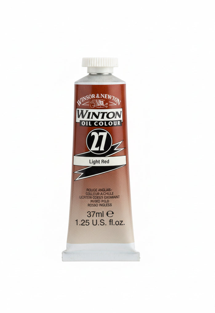 Winton Oil Colour No.27 Light Red / لون زيتي وينتون رقم 27 أحمر فاتح