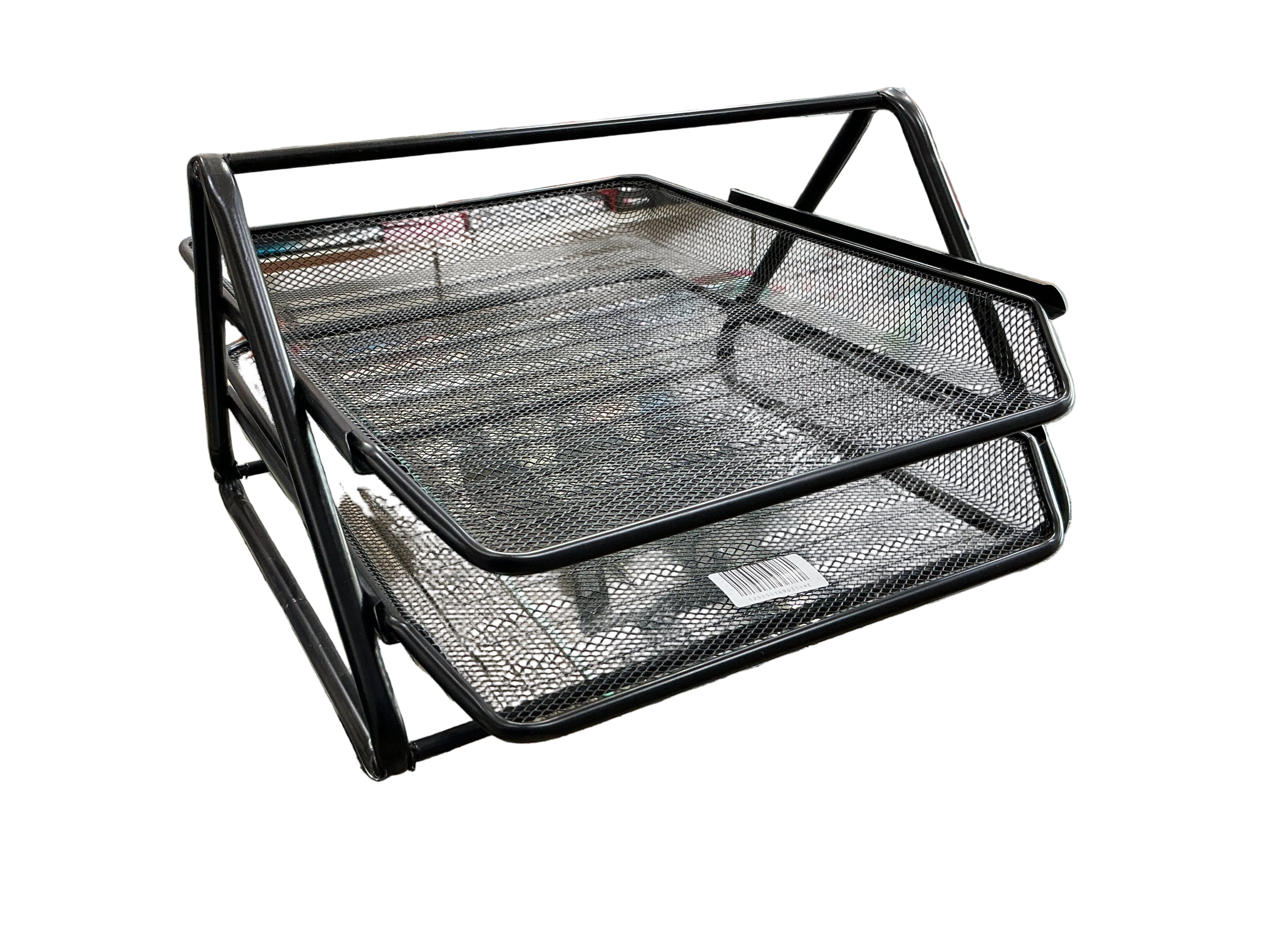 2 tier document tray Black / صينية مستندات طابقان أسود
