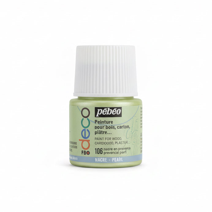 pebeo deco peinture 106 provencal pearl / بيبو ديكو طلاء لؤلؤي بروفنسالي 106
