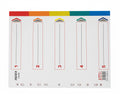 Excel 5 INDEX A4 / فواصل Excel عدد 5 مقاس A4