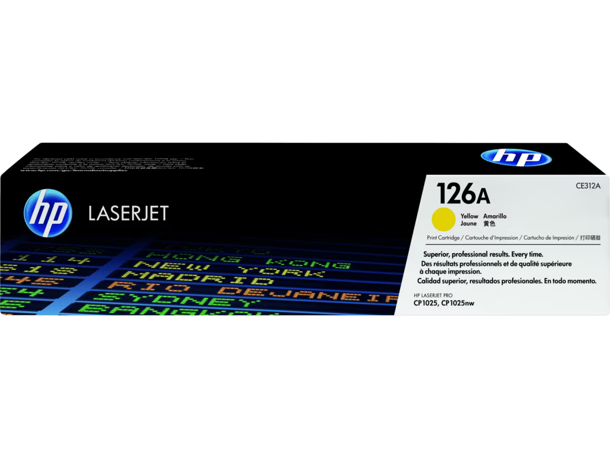 hp Print Cartridge 126A Yellow / خرطوشة طباعة hp ‏126A أصفر