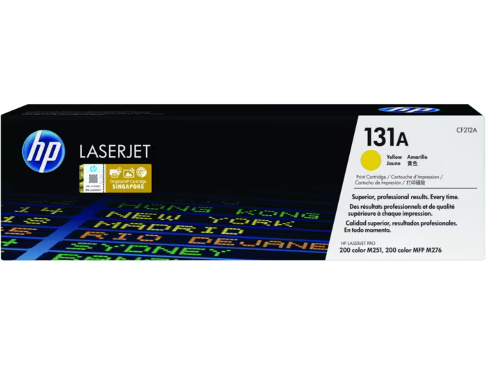 hp Print Cartridge 131A Yellow / خرطوشة طباعة hp ‏131A أصفر
