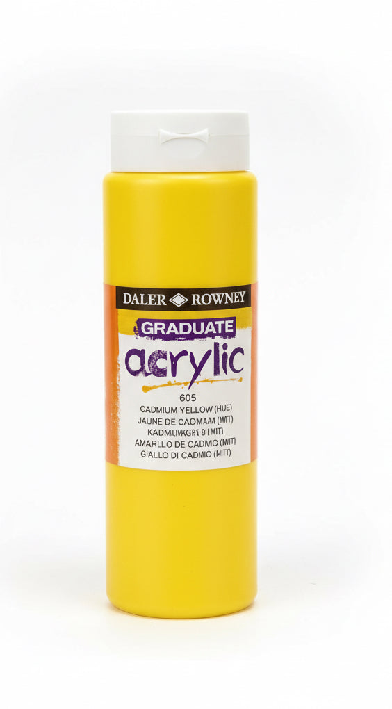 Daler Rowney Graduate Acrylic Paint 500 ml / ديلر روني أكريليك جراديوت 500 مل