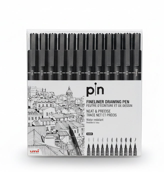 Pin Fineliner Drawing Pen / قلم رسم فاينلاينر PIN