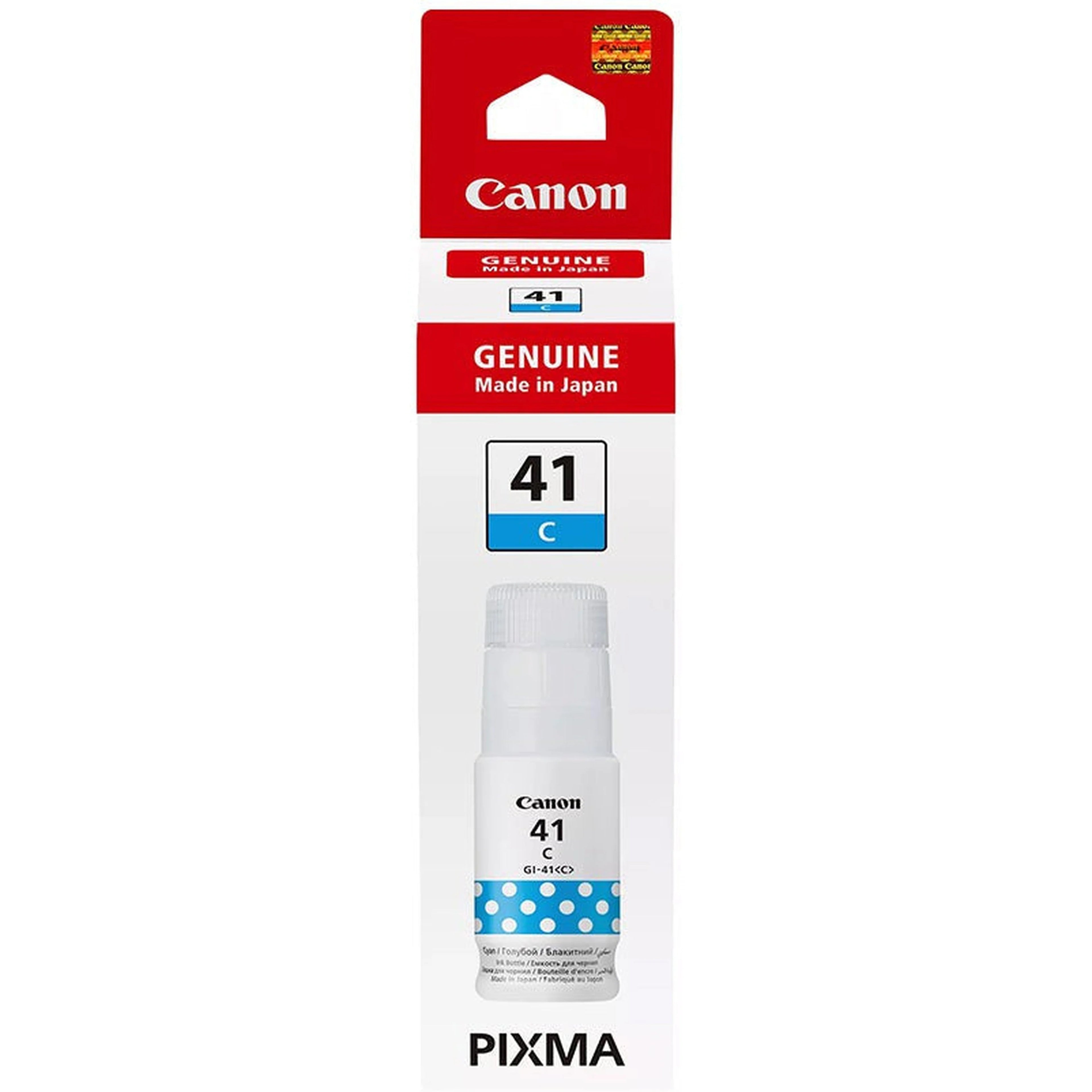 Canon PIXMA 41 Cyan Ink Bottle / زجاجة حبر سماوي Canon PIXMA 41